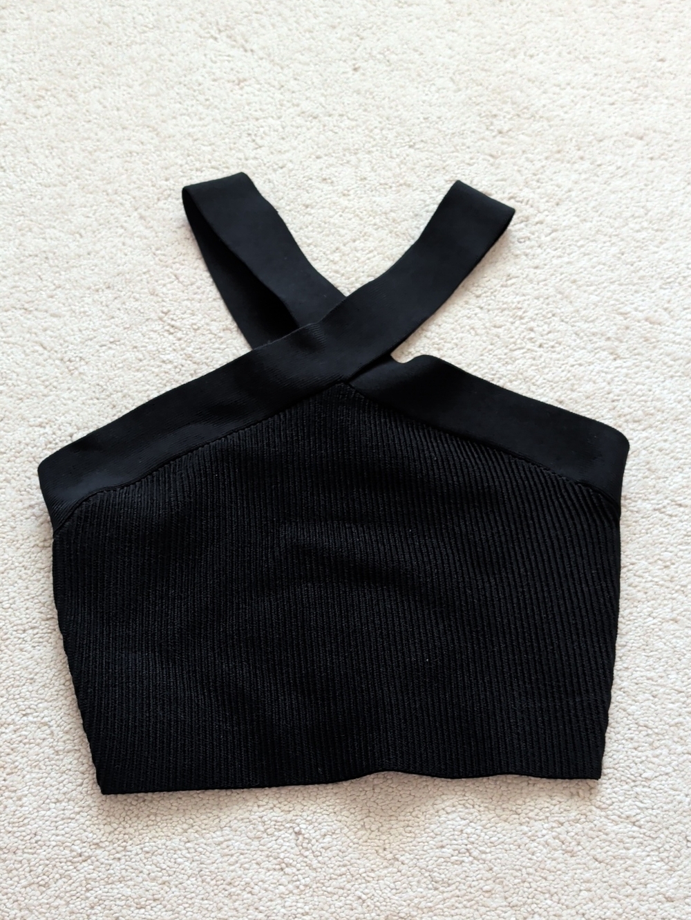 Aritzia Babaton Sculpt Knit Criss Cross Tank Size M
